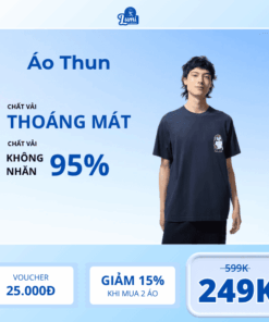 Áo Thun Unisex Pom Poko-LM-AT-002