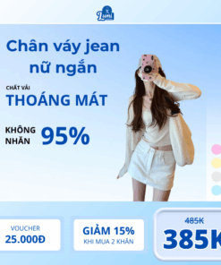 Chân váy jean nữ ngắn (LM-CV-002)
