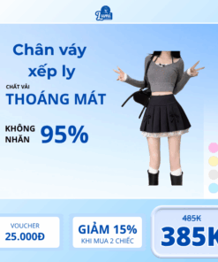 Chân váy xếp ly (LM-CV-004)
