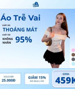 Áo trễ vai đi chơi-LM-TV-004
