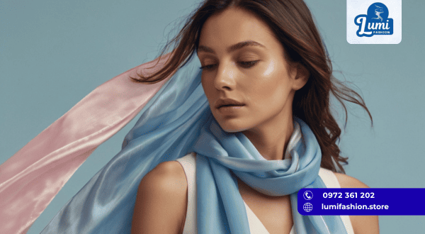 Cách thắt khăn quàng cổ dài cho nữ đẹp và đơn giản