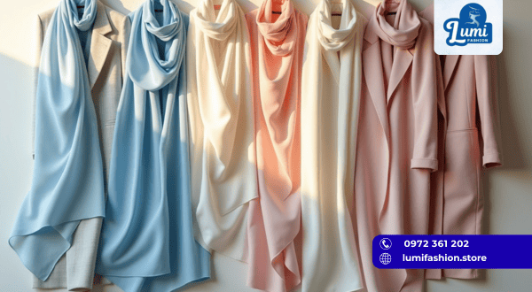 Cách chọn khăn quàng cổ dài phù hợp với trang phục