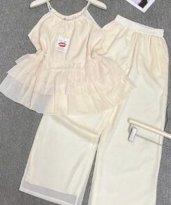 Hot Set Suông Tơ Dây Ngọc Trai Chất Voan Sỉ