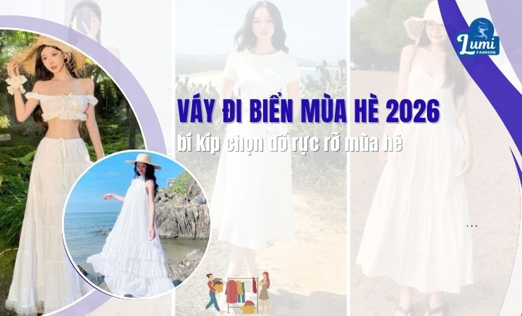 váy đi biển mùa hè