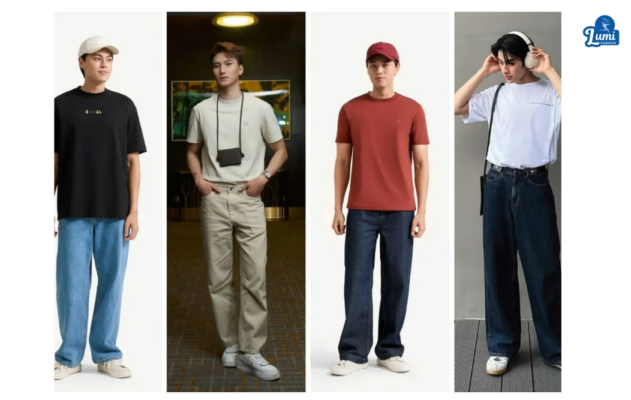 Áo Thun Tròn Lumi Basic Lumi Fashion