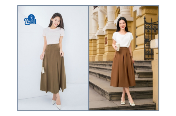 Áo Thun Tròn Lumi Basic Lumi Fashion