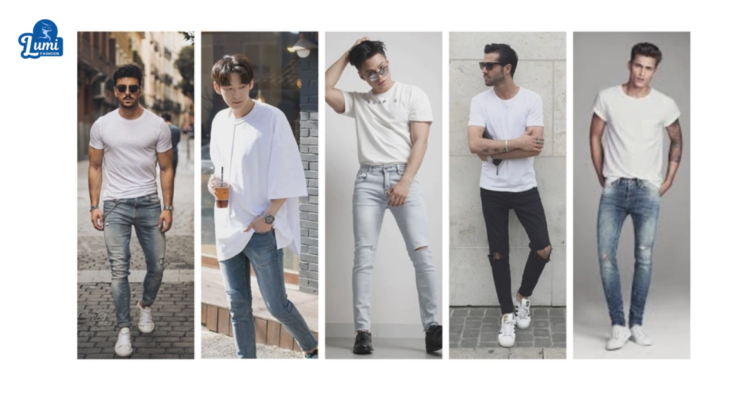 Áo Thun Trơn Lumi Basic unisex nam nữ