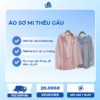 Áo Sơ Mi Kẻ Thêu Hình Gấu