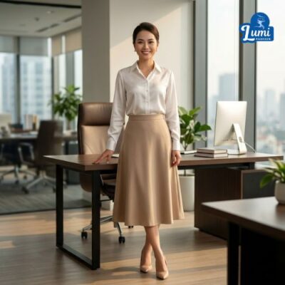 Cách chọn chân váy theo hoàn cảnh khi đi làm