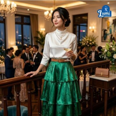 Cách chọn chân váy theo hoàn cảnh khi dự tiệc