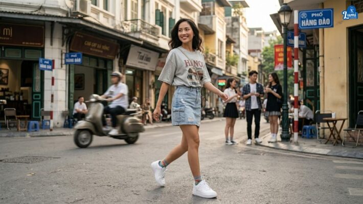 Tips phân biệt các loại chân váy jean nữ